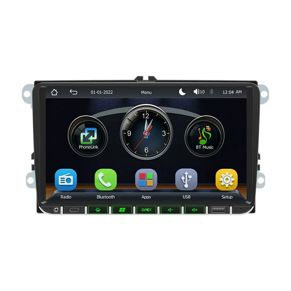 9 Inch IPS HD Touch Screen Car Radio for Volkswagen Specific Stereo Wireless CarPlay Android Auto Bluetooth MP5 Video Player