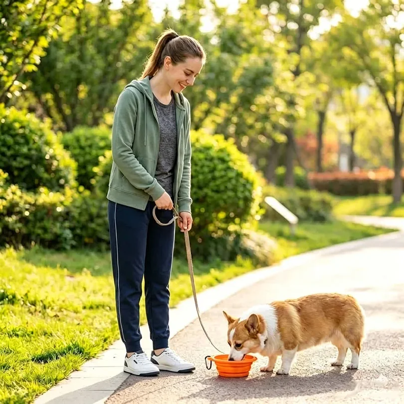 Zusammenklappbare Hundenapf au – Slow Feeder Dog Bowl Bewertung und Preis