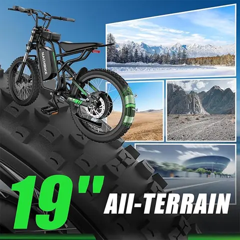 Elektryczny motocykl crossowy R1 dla dorosłych, silnik bezszczotkowy o mocy 4000W, prędkość 64 km/h, zasięg 80 km, e-bike z akumulatorem 60V 25Ah.