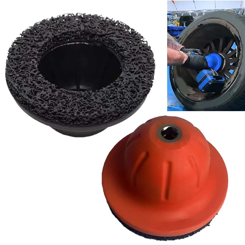 150mm Wheel Hub Grinder Silicon Carbide Disc Wheel Hub Resurfacing Kit Hub Cleaner For Cars Caravans Accessories
