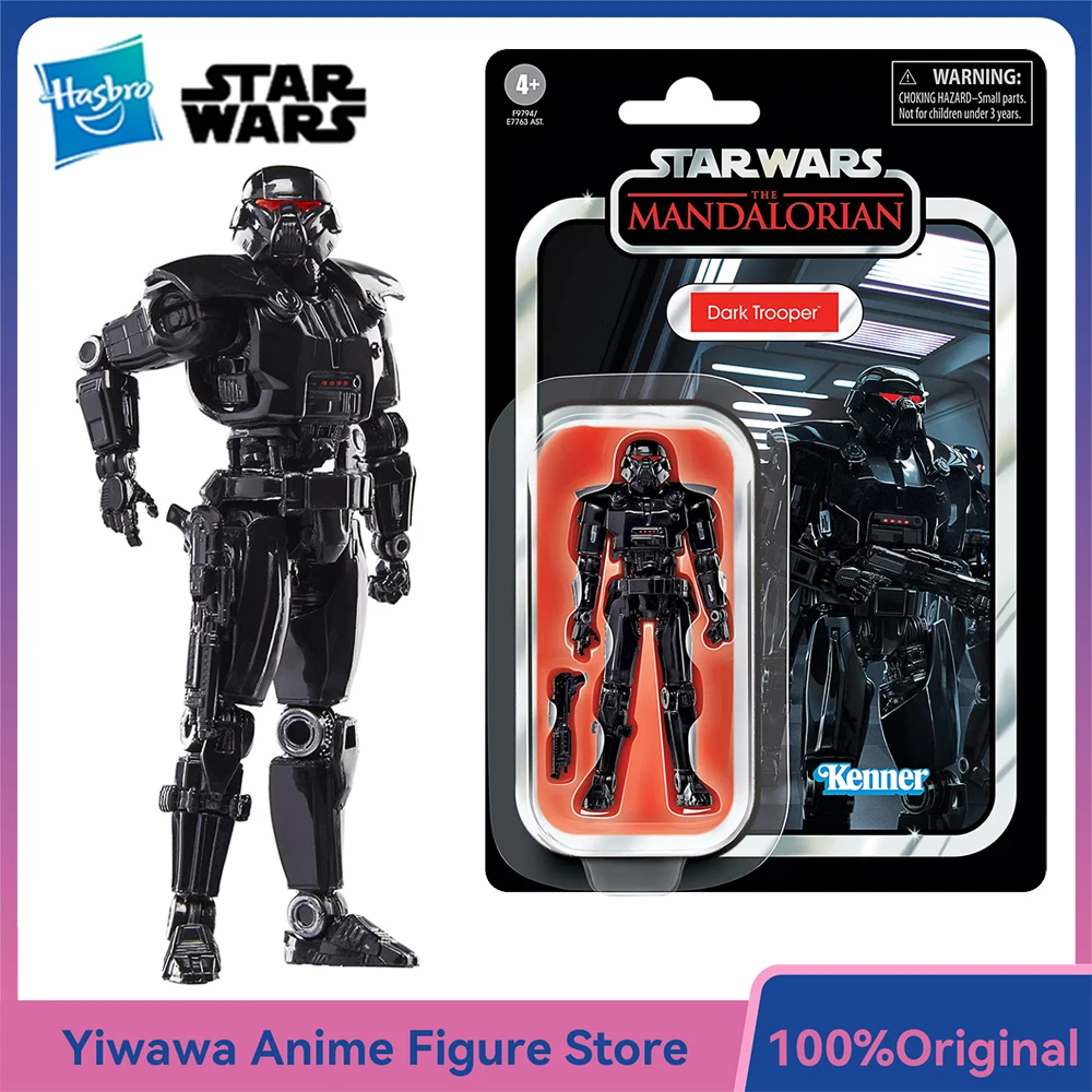 

[In-Stock] Hasbro STAR WARS The Vintage Collection Dark Trooper (The Mandalorian) 3.75-Inch-Scale TVC Anime Figure Model Toys
