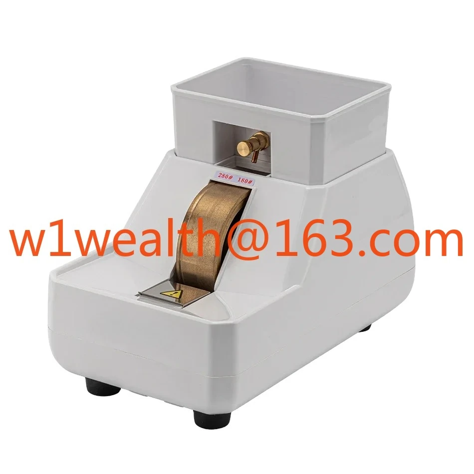 LY-5E 35WV manual lens edger with 35wv rough & fine & V shape grinding wheel double holder