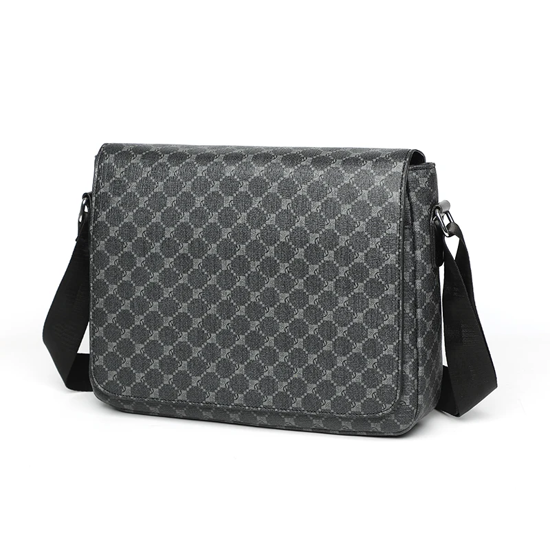 Neue Luxus Große Schulter Tasche für Männer Taschen Casual Mann Umhängetasche Designer Leder Männlichen Tasche Business Sling Umhängetasche