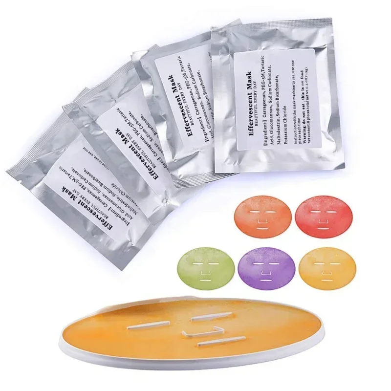

32 Capsules Whitening Diy Facial Fruit and Vegetable Machine Automatic Mask Machine Using Effervescent Collagen Tablets Anti-agi