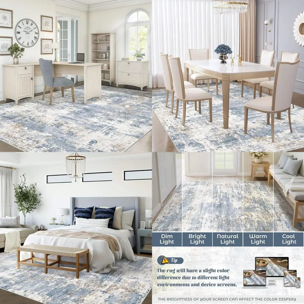 

Ковры 6x9 для гостиной, моющиеся, современные, абстрактные, большие, нейтральные, мягкие, нескользящие, детские, устойчивые к пятнам, для дома и автомобиля