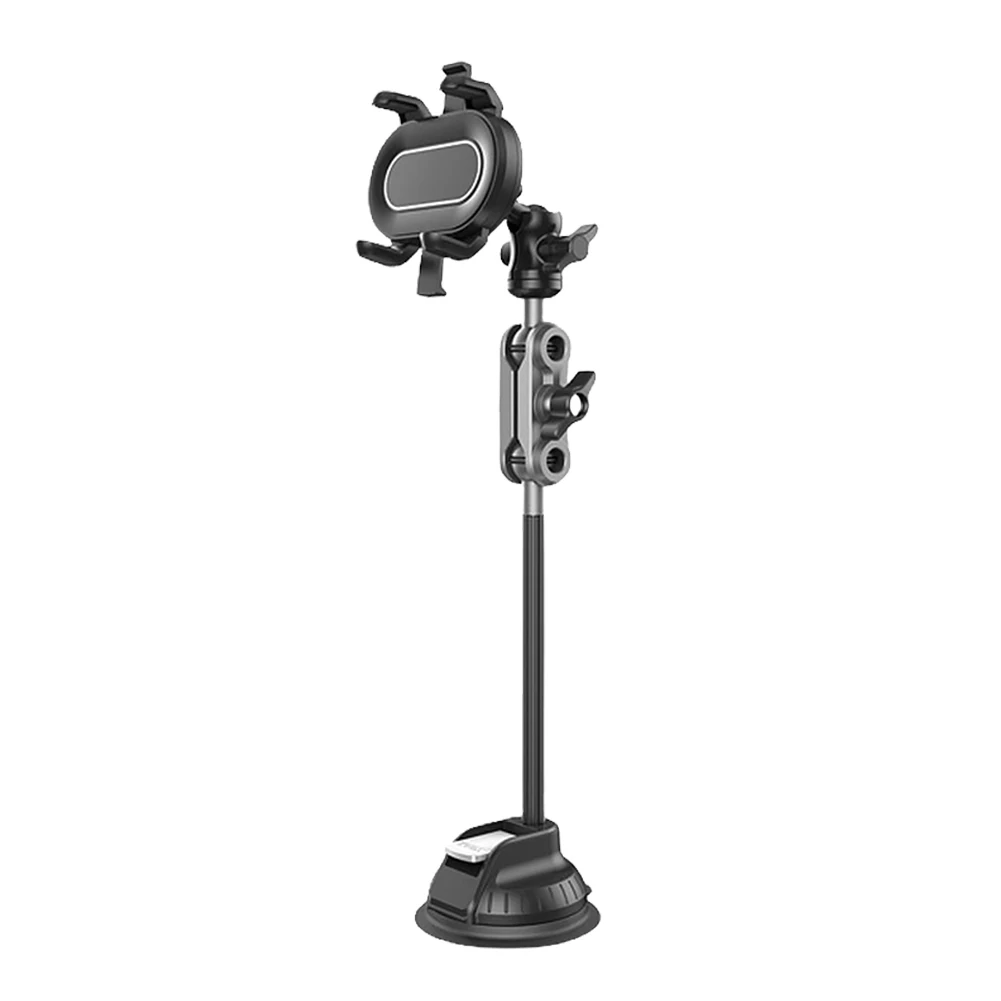 Self-driving Sucker Bracket Adjustable Phone Holder Mount Anti-Shake Cell Phone Stand Strong Suction for Car Window Windshield