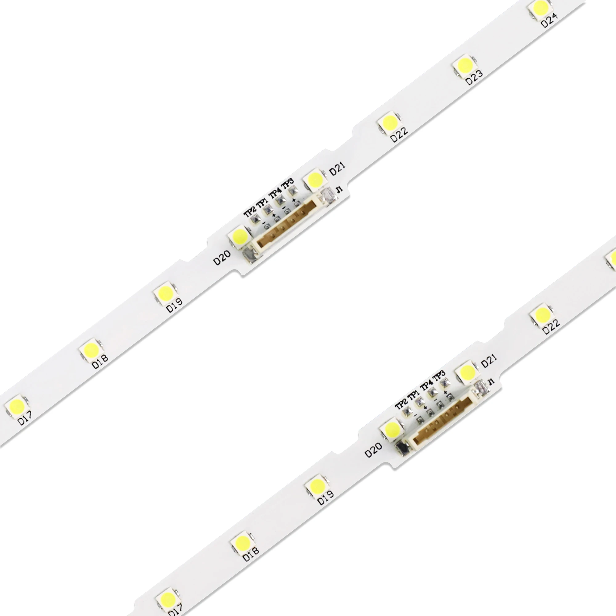 2 sztuk/partia podświetlenia LED do Samusng 55 nu7100 UE55NU7300 UE55NU7100 UE55NU7105 aot_55 _ nu7300 _ nu7100 BN96-45913A BN61-15485A