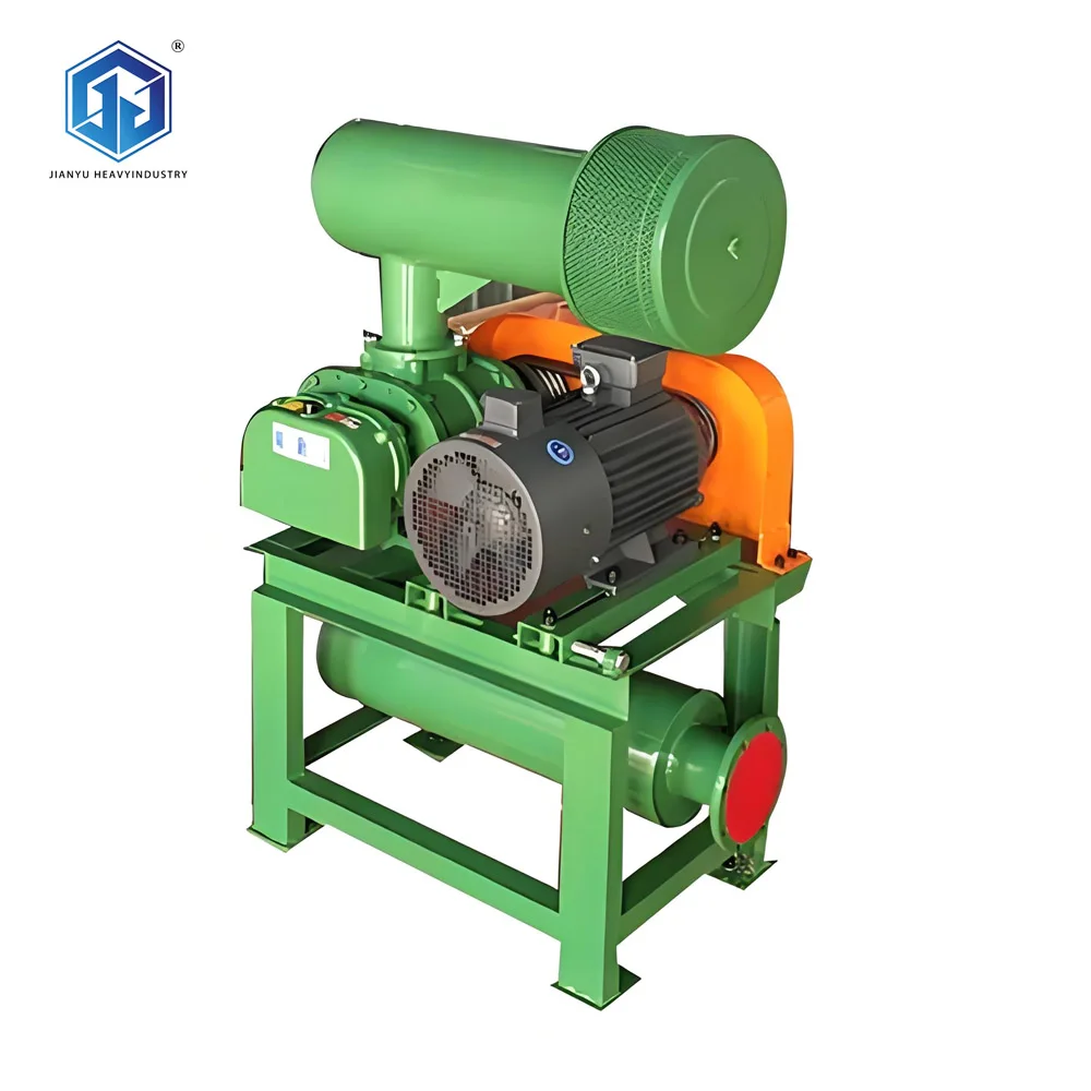 Aquaculture Roots Blower Fish Farming Air Pump for Oxygen Supply & Sewage Treatment Vacuum Aeration Roots Blower