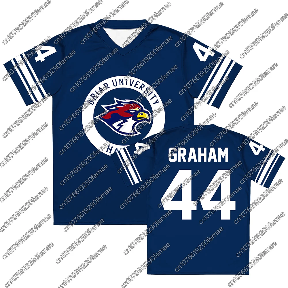 2026 New Summer Kids T-Shirt Off Campus Briar University Name & Number Jersey Women Sports Casual Top TV Show Fan Apparel