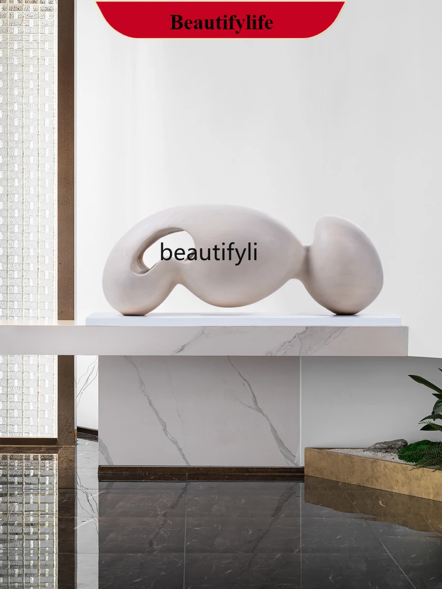 

F132 Creative Abstract Sculptured Ornaments Hotel Exhibition Hall Hallway Wood Carving Crafts Sales Office Decoration Artwork