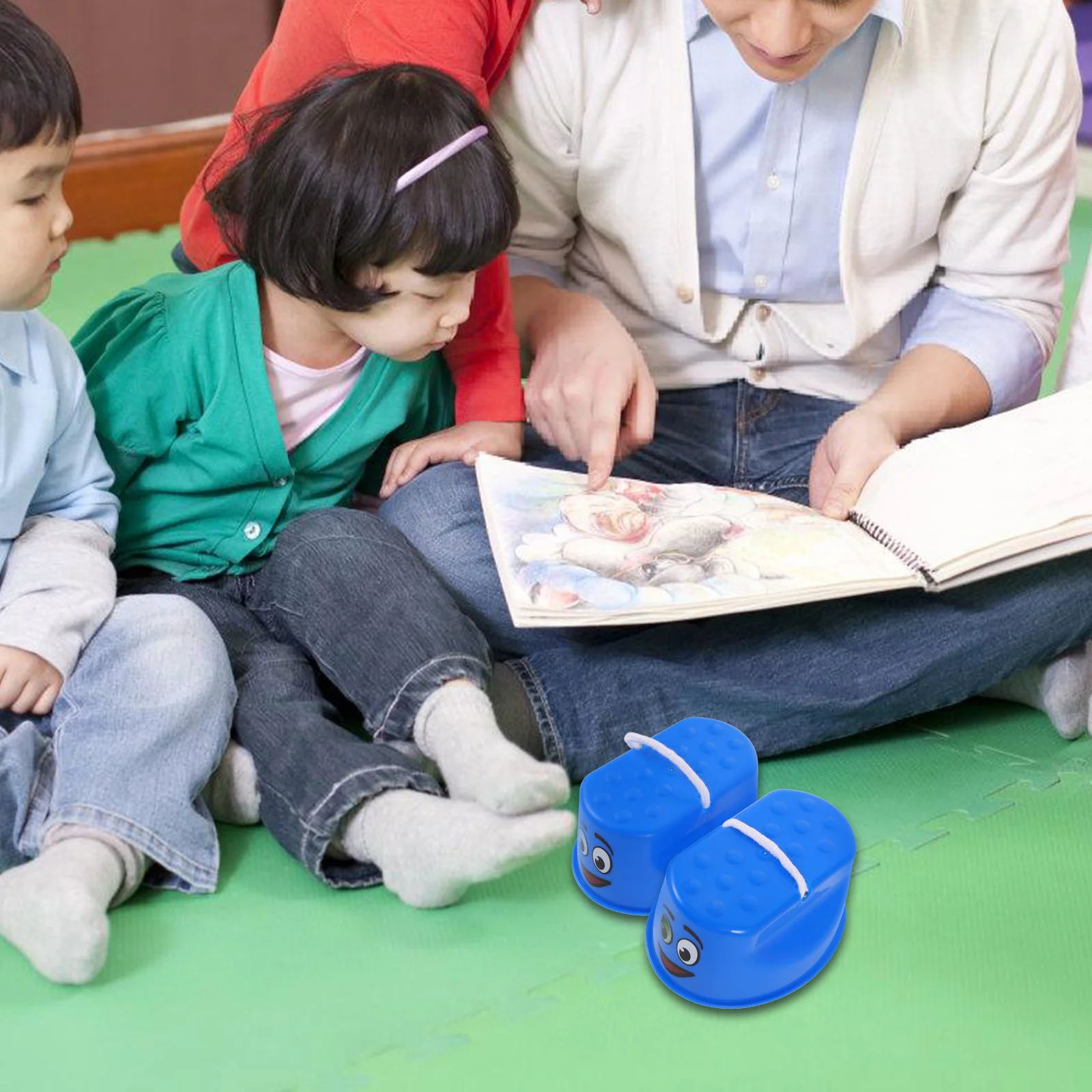 

1 Pair Kids Balance Stilts Thickened Plastic Walking Stepper For Outdoor Playground Sensory Training Educational Balance