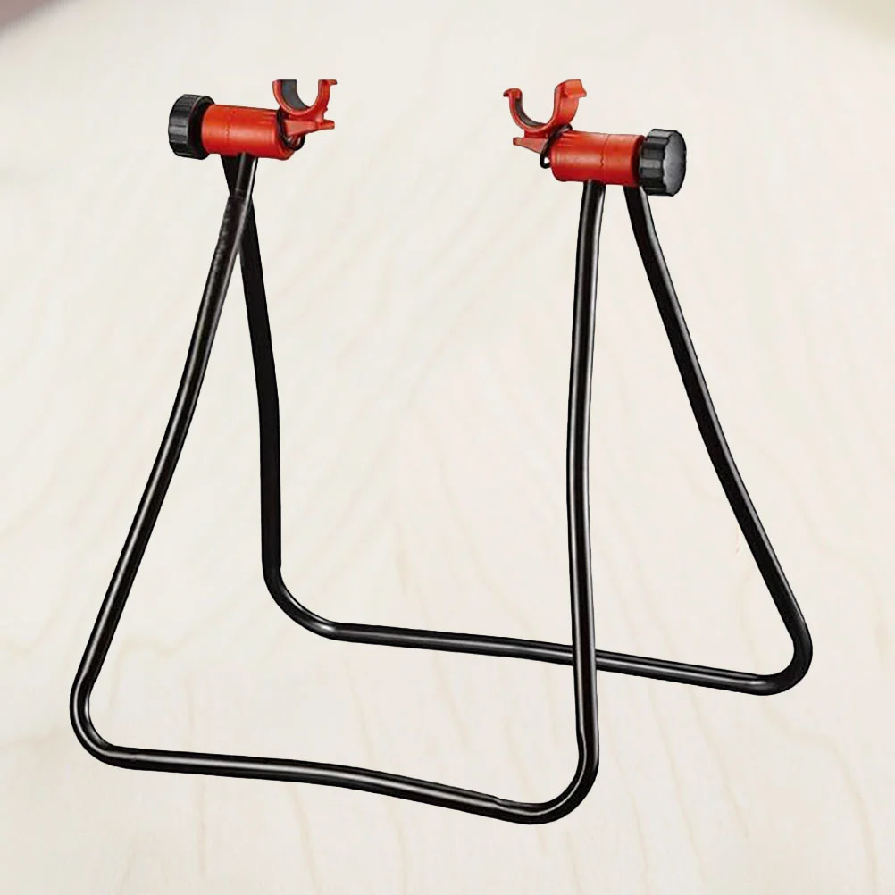 Bike Support Bracket Bicycle Parking U-shaped Repair Electric Mechanical Black Stand