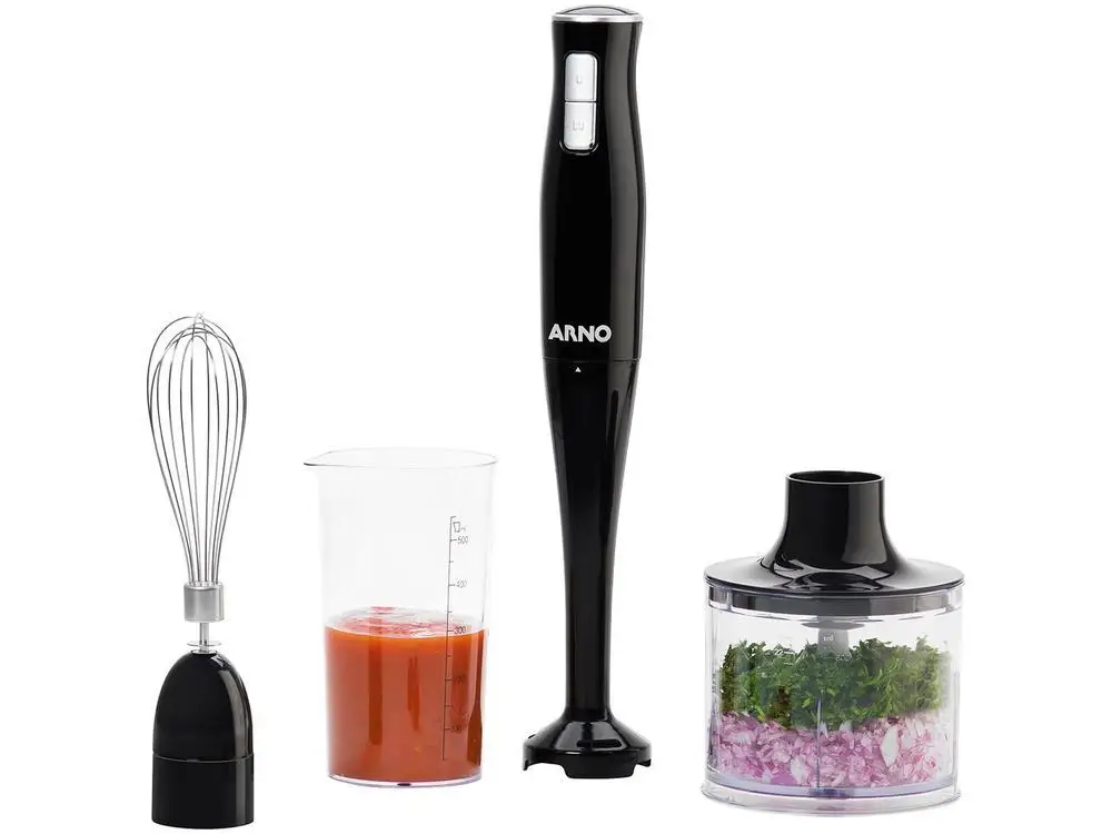 Mixer Arno 3 em 1 400W Preto Turbomix MX31 - 220V