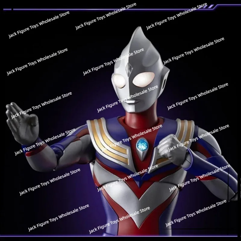 New Blokees Ultraman Tiga Legend Edition Action Figure Model Kit 6 Inch Articulated Snap Fit PVC Collectible Toy Gift Birthday view 5