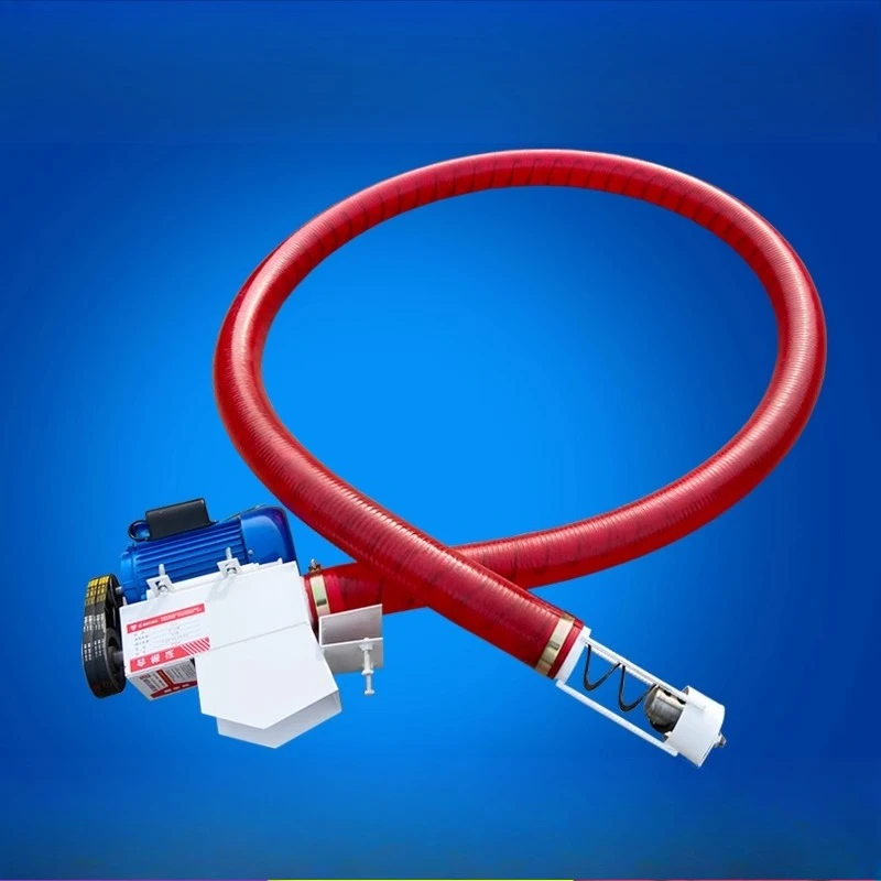 Tubo flessibile di aspirazione grande macchina di aspirazione del grano piccola macchina di aspirazione del grano domestico alimentatore grano di mais di grano trasportatore a vite