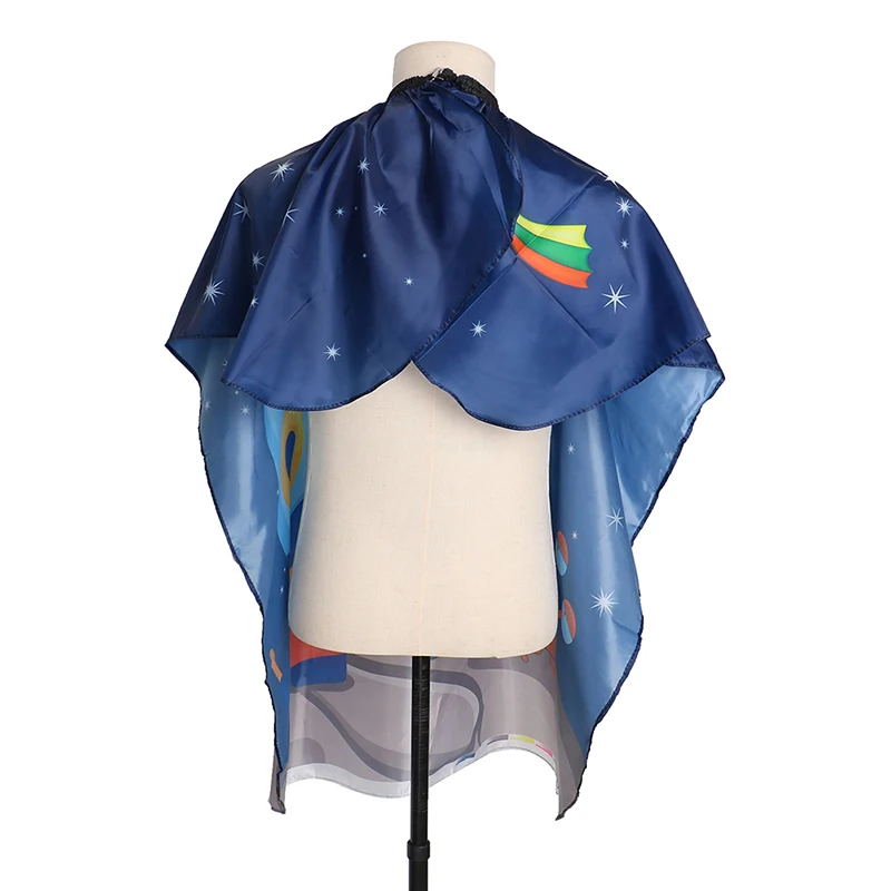 Salon Kids Hairdressing Cape Hairdresser Cartoon Pattern Haircut Styling Gown Barber Shop Household Child Hair Cut Cape Apron