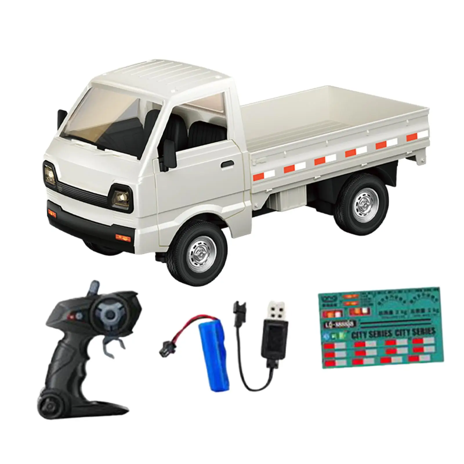 RC Car 1/16 Scale Portable Hobby Grade Model Lightweight Flexible Toy Car RC Model Car for Boys Childrens Day Kids Home Adults