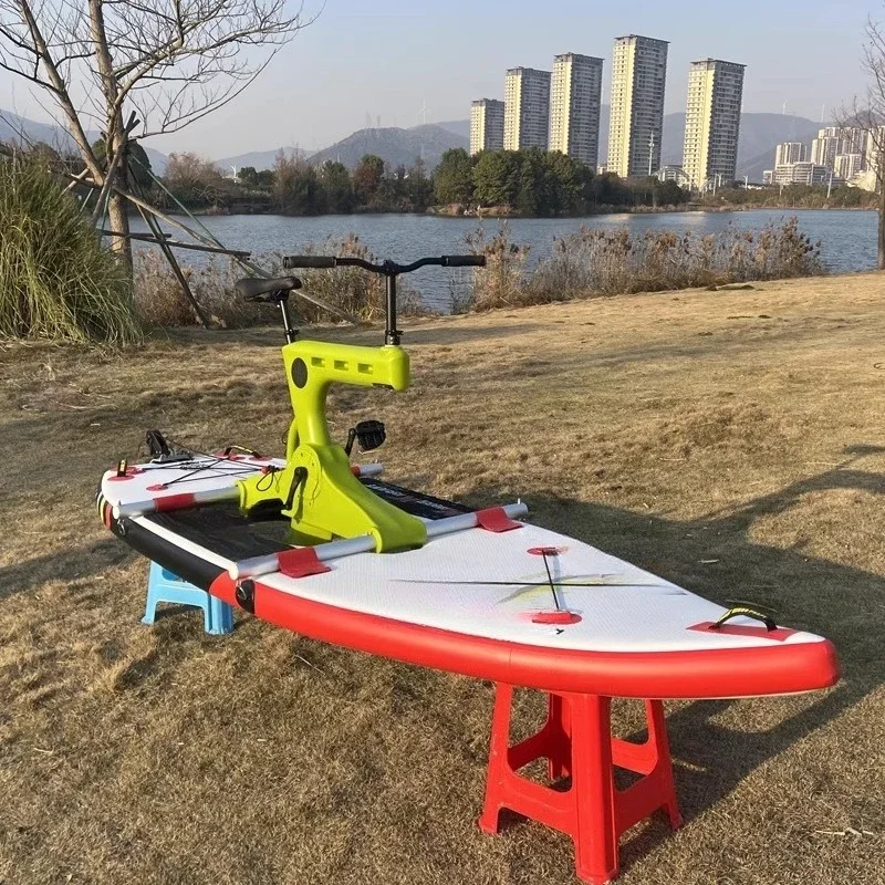 Water bikes, human power systems, recreational facilities without power single person