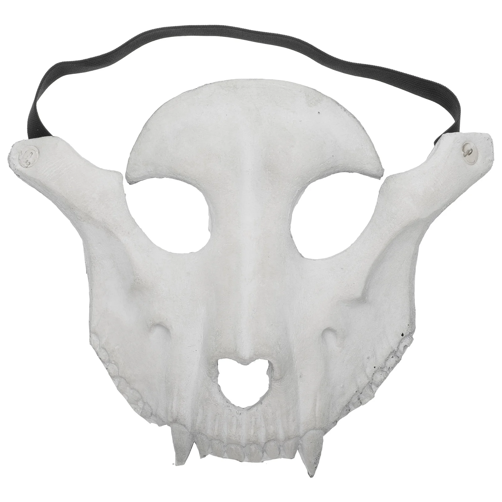 

PU Foaming Material Halloween Party Horror Sheep Skull Shape Decoration Use Mask (Beige)