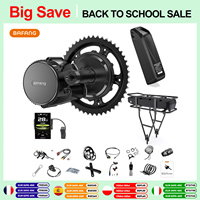 BAFANG 36V 250W Mid Motor Drive Conversion kit With 17.4Ah 25Ah Li-ion Battery Eletrical Bike Ebike Motor Kit For City Commute