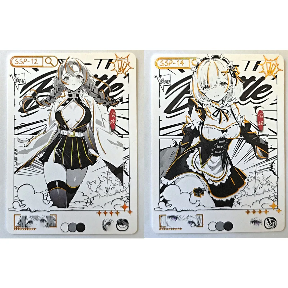 Anime Goddess Epoch SSP Keqing Makima Tokisaki Kurumi Kitagawa Marin Sexy Boy Game Toy Collectible Card Christmas Birthday Gifts