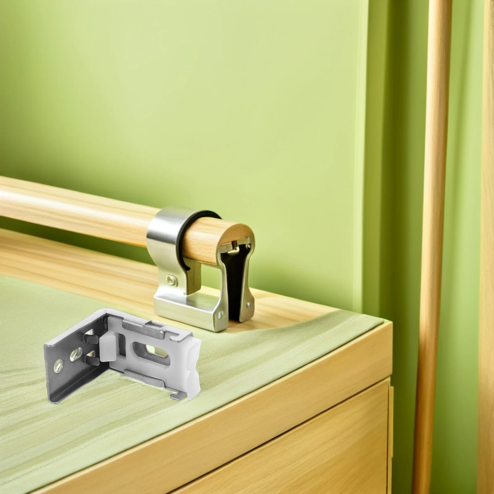 

20Pcs Blind Mounting Brackets Metal Window Shade Clips Vertical Blind Repair Tabs Replacement for Roller Roman Mini Blinds