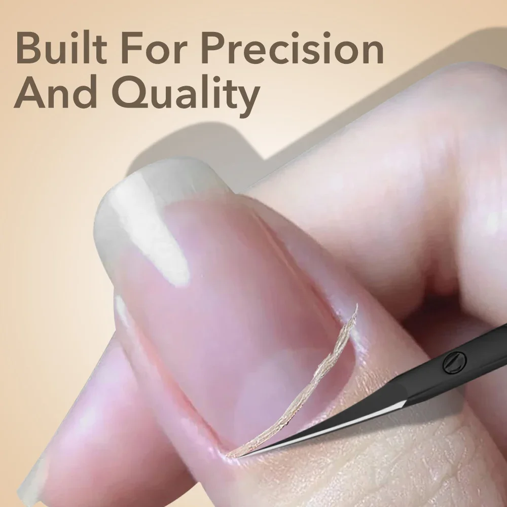 1 Stuks Russische Nagelriem Schaar Nipper Dode Huid Schaar Rvs Manicure Gereedschap Draagbare Exfoliërende Nail Trimmer Clipper