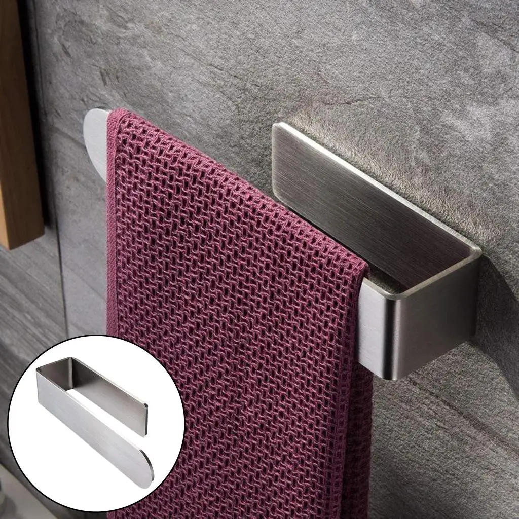 

Держатель для полотенец для рук из нержавеющей стали премиум-класса, кольцо для полотенец для рук, сверхмощный настенный современный вешалка для полотенец для рук для ванной комнаты и кухни