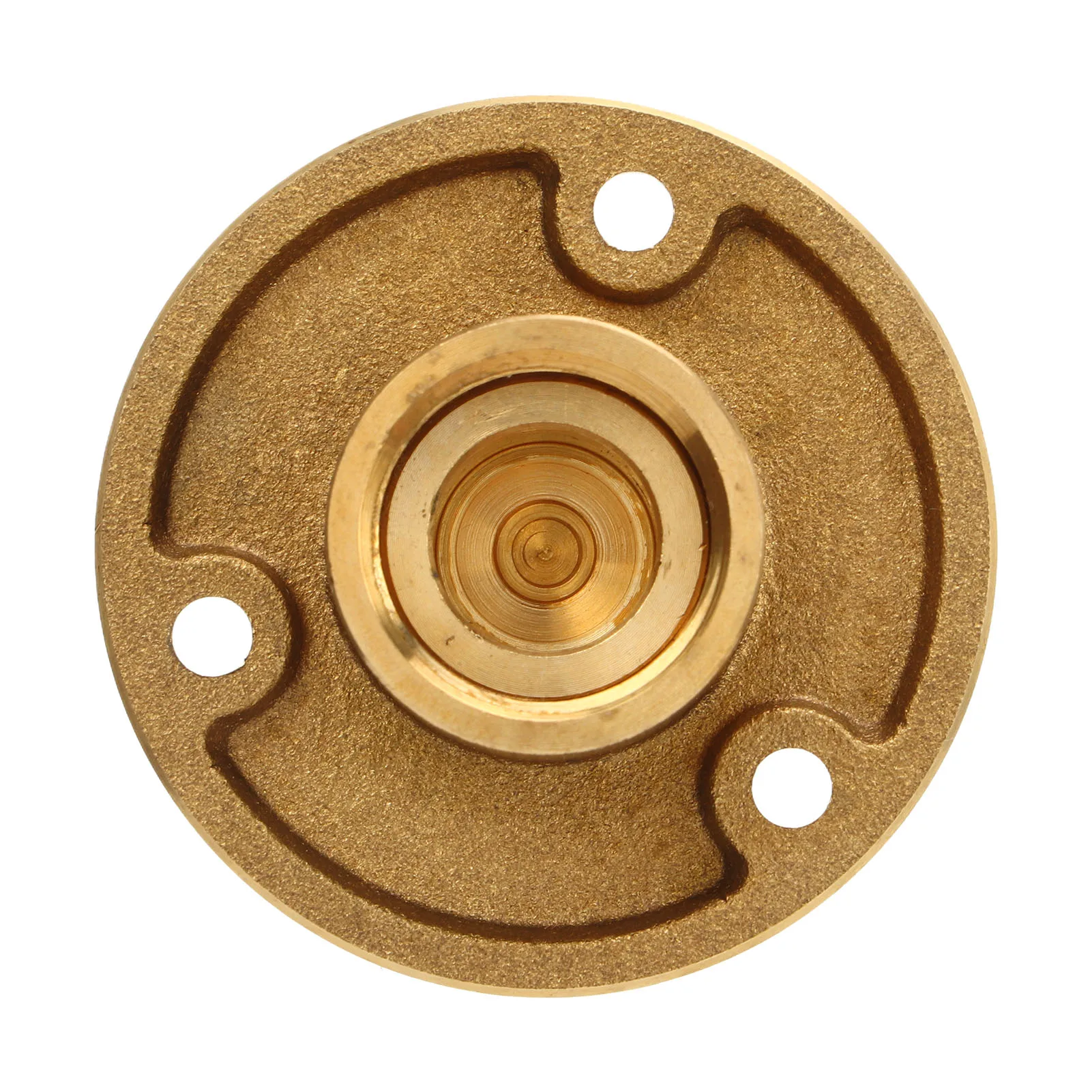 Garboard Drain Plug Boat Drain Plug 2 Inch With Brass Plug Oval Marine Yacht Plug For 1/2 Inch Garboard Pipe Marine Drain Plug