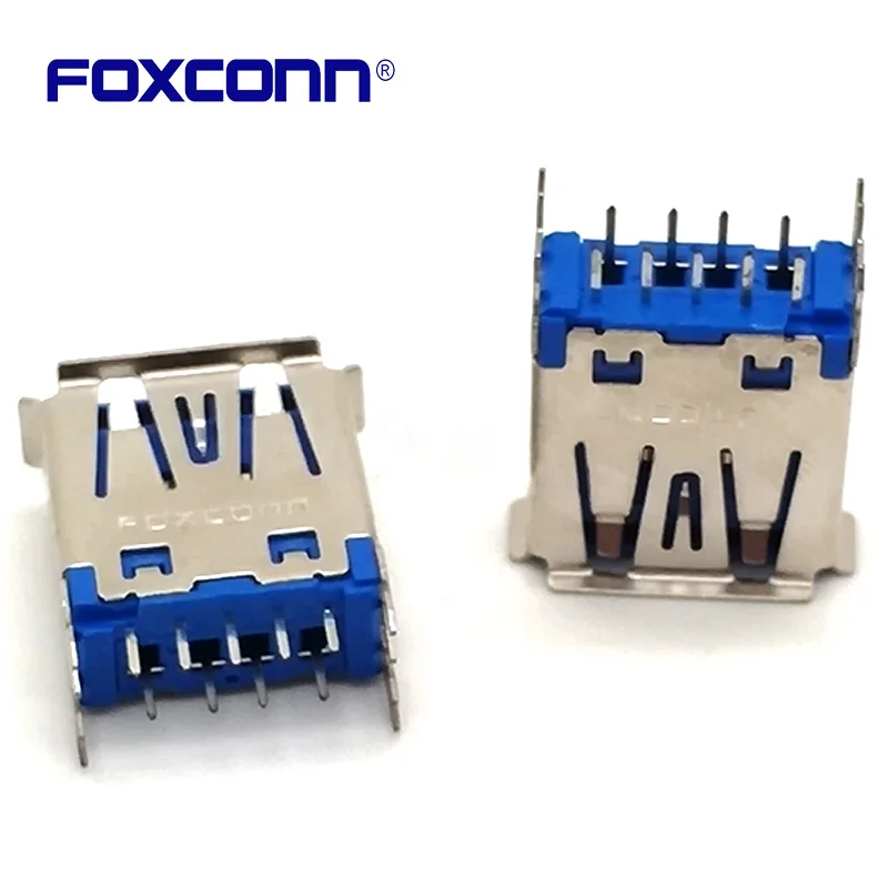 Foxconn UEA0112C-4EH1-4F USB3.0 Встроенная синяя резинка 180 ° в наличии