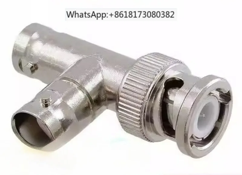 〔000-21900 〕 T-Type BNC RF Connector Adapter for Radio Frequency Signal Transfer and Splitting