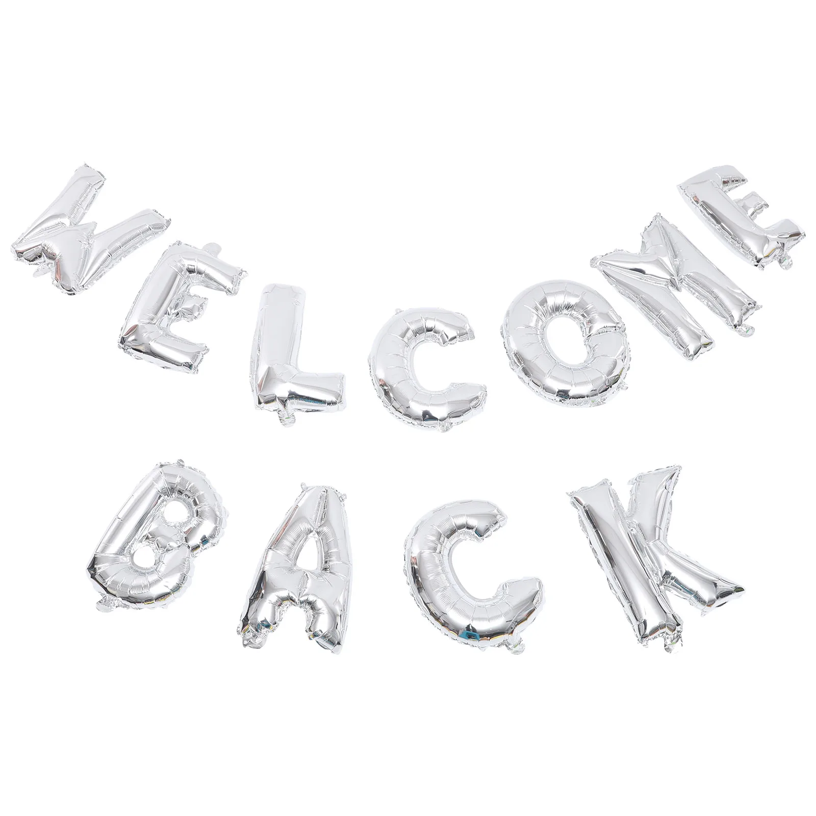 

Welcome Letter Balloon Aluminum Film Office School Party Supplies Decorations Foil Balloons Backdrop Photo Reunion