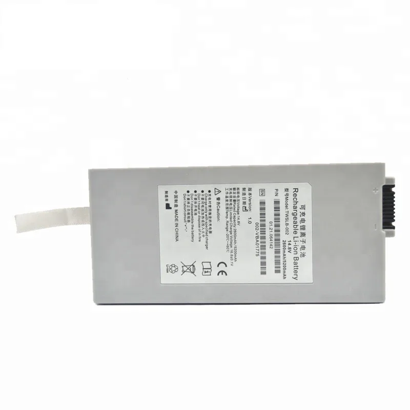 Batería de iones de litio de 14,8 V y 2600mAh para TWSLB-002, pila de repuesto de polímero de litio de 2600mah, IM50, M50R, Drager Vista 129, IM8B, F2, M8B