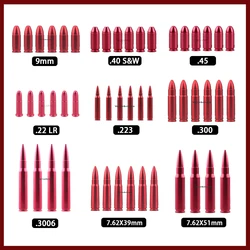 Vector Optics – capuchons à pression 9mm. Cartouche d'alésage de calibre 300 .223 12GA pour l'entraînement tactique en métal 7.62