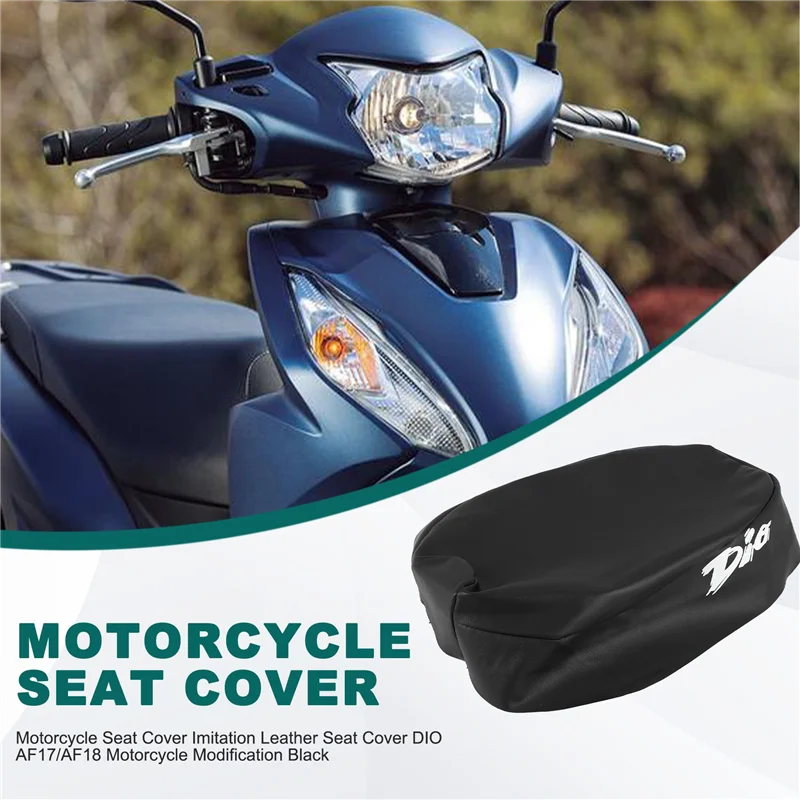 

Motorcycle Seat Cover Imitation Leather Seat Cover For Honda DIO AF17/AF18 Motorcycle Modification