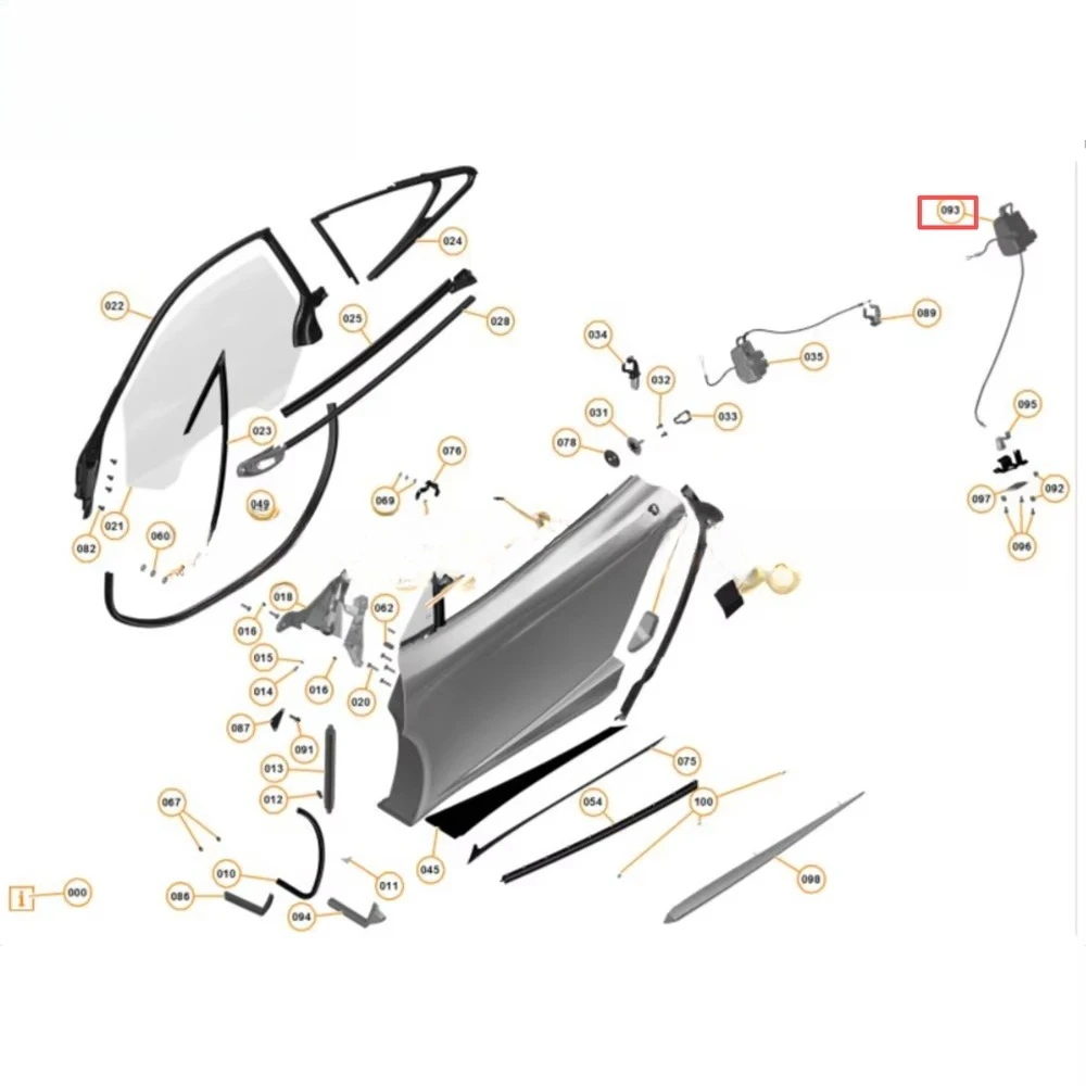 Left/Right Door Lock Latch (Soft Close) for 12C 625C 650S 675LT P1 540C 570S 570 GT 600LT OE 11A8742CP 11A8743CP