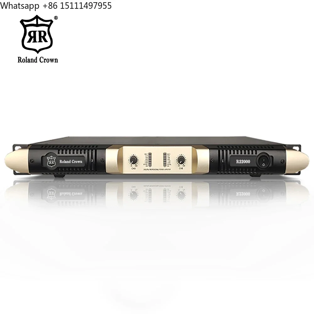 Class D 1U Two-channel 2*2000w Digital Amplifier 18 
