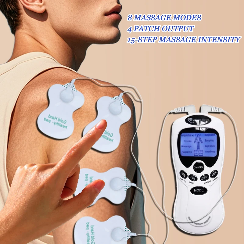 The Massager Features 8 Modes and 15 Intensity Levels, Suitable for Relaxing Muscles Throughout the Body, Especially after Exercise; Portable Design, Ideal for Athletes and Fitness Enthusiasts to Carry with Them; a Perfect Gift for Friends and Family; Easy to Use, Stylish Design, High Quality