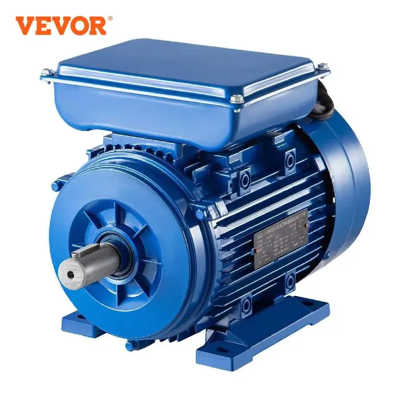 VEVOR 2.2KW 2860RPM Single Phase Asynchronous Induction Electric Motor B3 Foot Mounted for Water Pumps, Agricultural Machinery