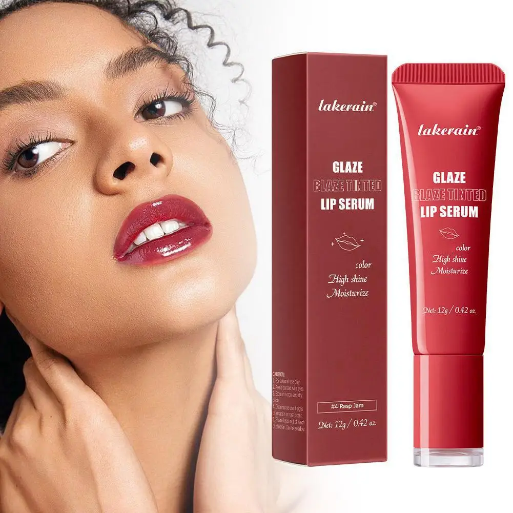 Brillo de labios hidratante, aceite labial de colores, canela, té de la leche, bálsamo labial ligero transparente, brillo de agua hidratante, lápiz labial esmaltado