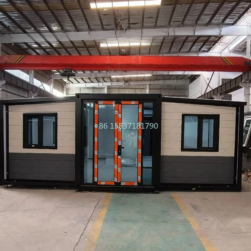 Prefabricated Container House Fast Build Expandable Folding House Container 36㎡ School Apartment Hotel Villa Home Container