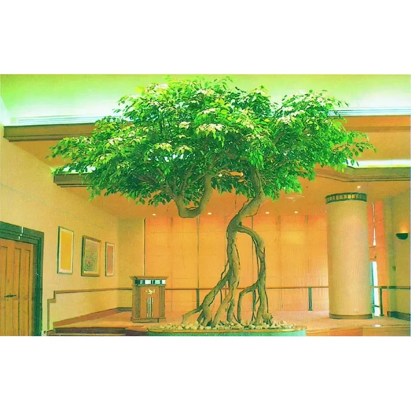 Large Artificial Banyan Tree Ficus Decorative Fake Tree for Wall Decoration