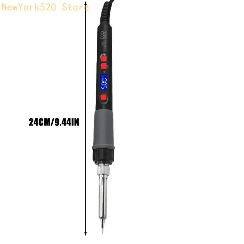 N84C Portable 60W Solder Pena dengan 180-500 ℃ Alat Perbaikan yang Dapat Disesuaikan
