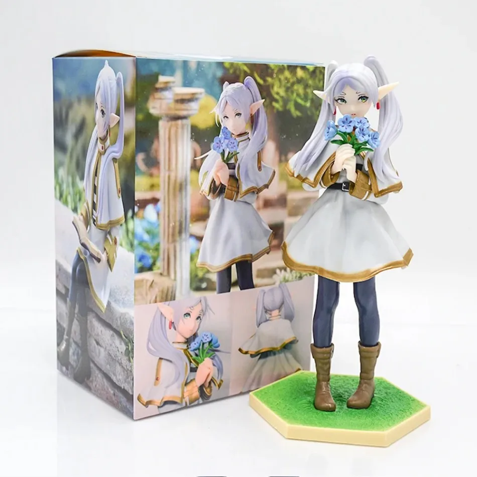 13-21cm Frieren Figur Frieren At The Funeral Figures Super Kawaii Cartoon Action Pvc Statue Cute Models Collection Dolls Gifts – Detail 30