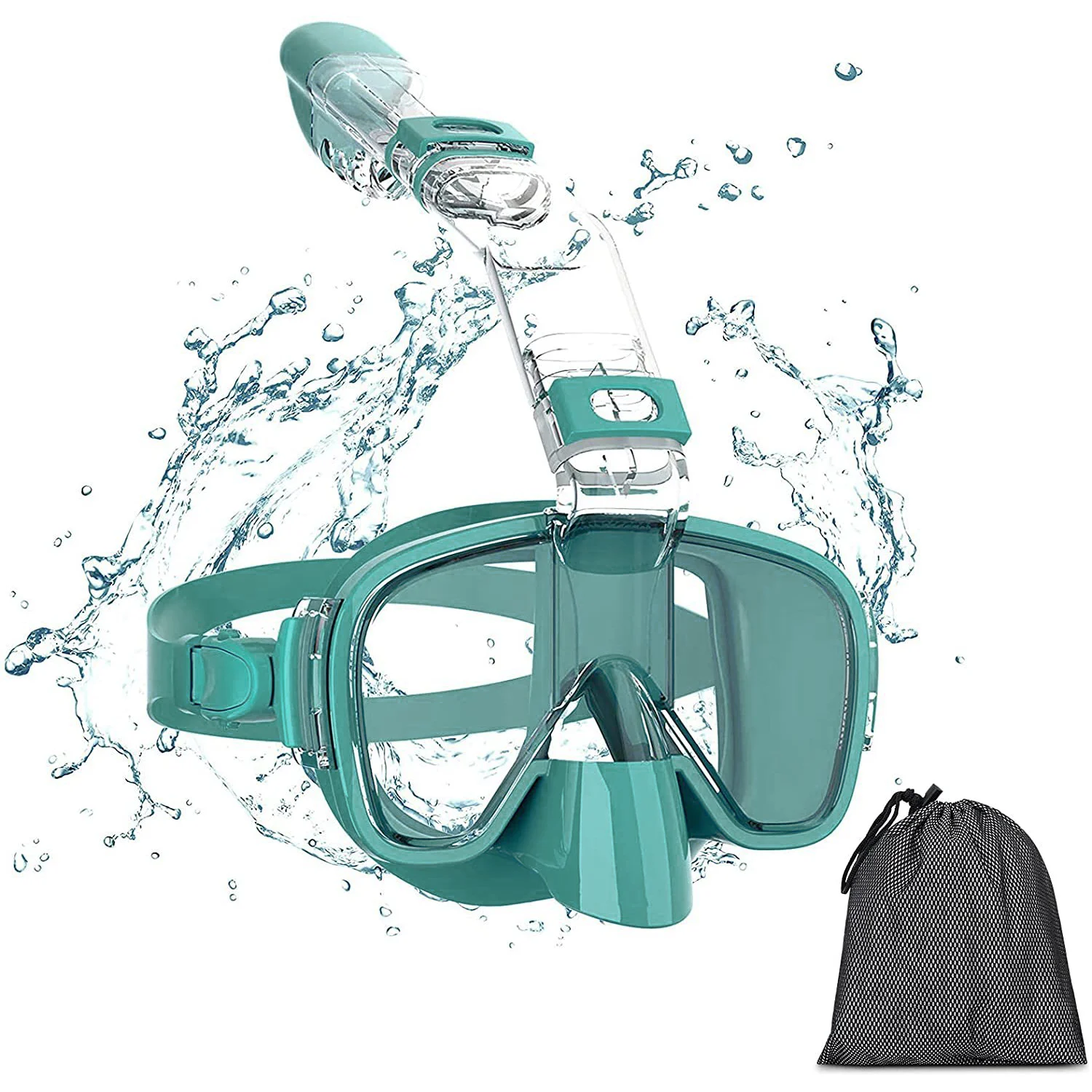 

METAVIZ water-cooled mirror mask 2in1 free diving/snorkeling equipment set MZ-01 [including foldable/portable mesh bag] Water am