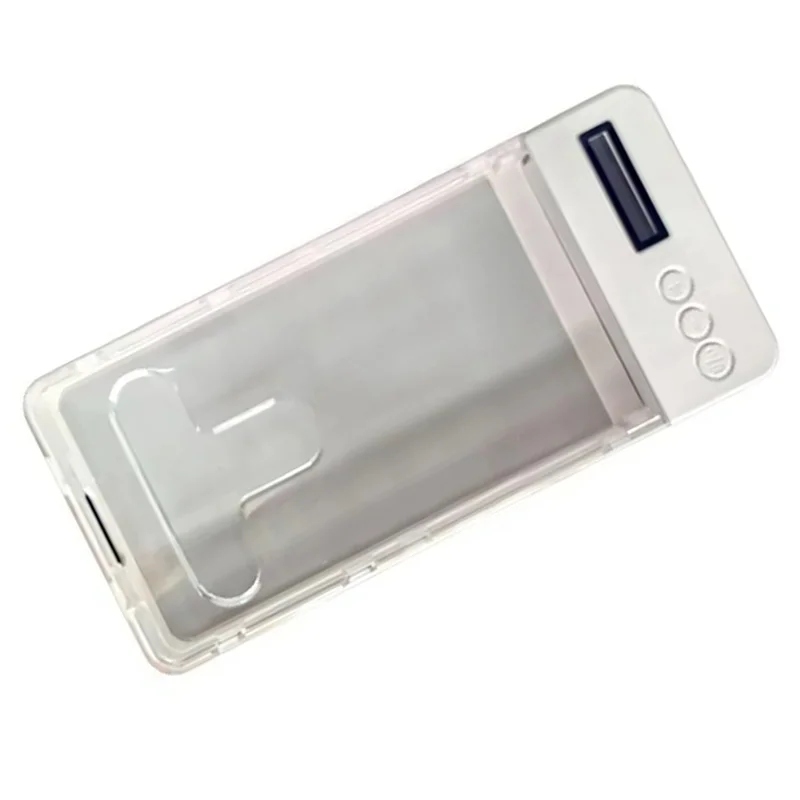 GROCE-2X Self-Discipline Phone Timer Lock Box For Iphone Android Phone Case Self-Control Timer Locker White