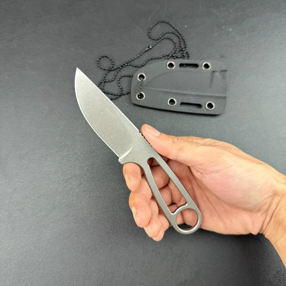 

Outdoor Fixed Blade Knife New Style Small Knife 8Cr13mov Blade 8Cr13mov Handle Jungle Knives Neck Knives EDC Tool