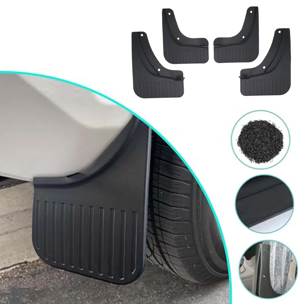 Car Mud Flaps For Kia For Telluride 2021-2025 All Weather Fender Guard Mudguards Automotive Exterior Parts
