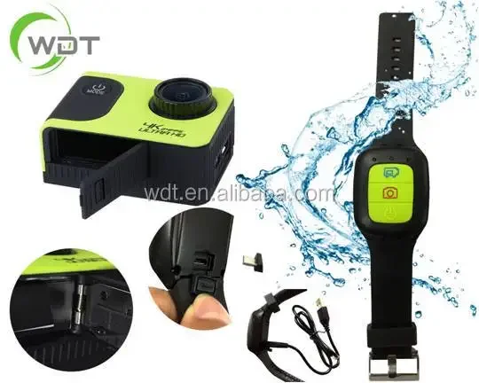 

Бренд WDT WS009 + Спортивная камера WIFI 4K 24 кадров в секунду Sport DV 2,0 дюйма NTK96660 Водонепроницаемая экшн-камера для дайвинга 30 м