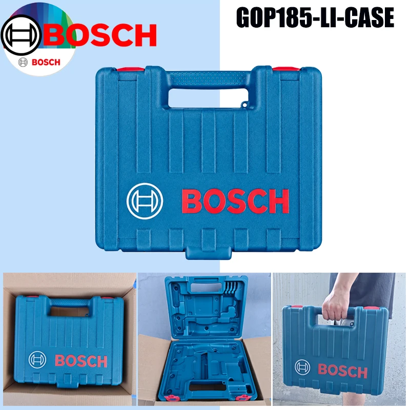 BOSCH GOP185-LI Empty Hard Plastic Carrying Case Replacement Storage Tool Box for 18V GOP185-LI Cordless Portable Toolbox